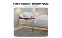 Height-Adjustable C-Table adaptable Household Furniture Easy to Assemble