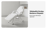 Adjustable Permanent Design Chair Removable Armrests Foldable Beauty Bed Waterproof PU Leather Multipurpose Permanent Design Bed for Lash Technicians