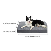 Orthopedic Dog Bed
Removable Cover, Non-Slip, Joint Support