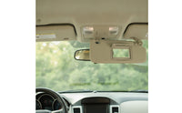 Grey Car Visor Replacement OEM-Style Sun Visor with Mirror OE Standard Auto Parts Easy Installation for Commuters