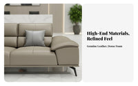 Minimalist Design 3-Piece Business Sofa Set Modern aesthetic Multi-Piece Upholstered Set Professional Look Office Furniture long-lasting Construction for Corporate Buyers, Guests, Waiting Room