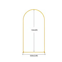 10 Sets Semicircular Arch Frame Sturdy Event Decor Modern Look for Ceremony