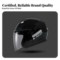 3/4 Helmet All Season 3/4 Open Face Helmet Lightweight Design for Commuters, Summer Riding, Daily Commute