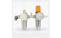 Adjustable Oil-Water Separator with Pressure Gauge Inline Pneumatic Filter Regulator Assembly Efficient Tire Changer Filter Regulator Multi-Stage for Technicians