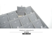 Ice Velvet Ring Storage Tray Jewelry Display Prop Pendant Tray Earring Necklace Stand Bracelet Tray