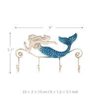 American Style Iron Wall Hook with Painted Animal Design