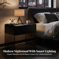 Floating Nightstand Modern design Wall-Mounted Drawer Easy to Clean for Entrypath