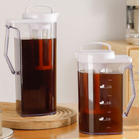 Cold Brew Coffee Pot for Home Refrigerator, Large Capacity Cold Brew Pitcher, Portable Cold Brew Tea Pot