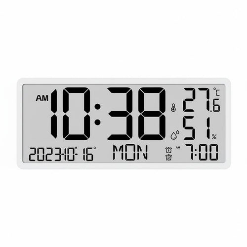 Digital Display Timepiece Large Screen Multifunction Alarm Timepiece Battery