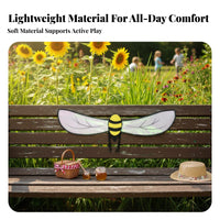 Bee Costume Wing Party Prop Bumblebee Cosplay Eye-Catching for Women, Adults, Halloween, Themed Parties