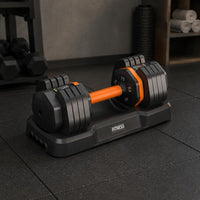 55 Lb Dumbbell Nylon TPE Adjustable Dumbbell Space Saving