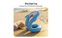 Swim Tube with Back Support | Double, pool lounger with Back Support, for Vacation