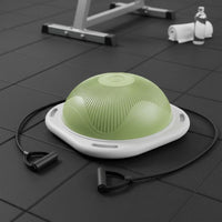 Non-Slip Surface Mind-Body Half Ball Soft Rebound Half Balance Ball Heavy Duty Balance Dome Coach Odorless Material for Home Gym
