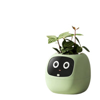 新品二代lvy情绪智能植物萌宠机器人智能花盆栽桌搭潮玩摆件批发