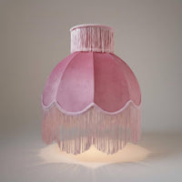 Pink Fringe Lampshade Decorative Cover French Design Lampshade