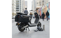 Structured Double Side Pannier Long-Lasting Double Pannier Bag Easy to Install Panniers Portable for Daily Commuting, Errands