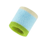 Soft Wrist Sweatband Absorbent Terry Cloth Wristband Elastic Sports Wristband Stretchy for Children, Young Athletes, Basketball, Badminton, Training