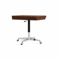 Adjustable C-Shaped Table Mobile Design Household Furniture Space-Saving Midcentury-Centuryperiod Design for Living Room