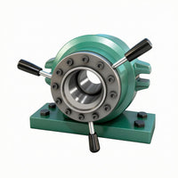 Workholding Clamp Seat Lever Handles Machined Clamping Fixture Central Opening
