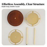 Rotating Sunglasses Stand Versatile Rotating Sunglasses Organizer 2 Tier Eyewear Display Rack Easy Assembly for Collectors