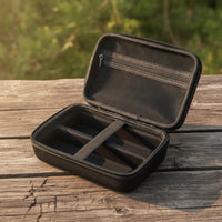 Manual Coffee Case Hard Shell Coffee Case with Zipper Guarding for Journeyers, Camping