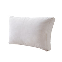 Chenille Sofa Back Cushion, Solid Color, Light Luxury Style, with Filling