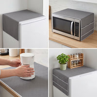 Refrigerator Top Cover Dust-proof Waterproof Oil-proof Universal Cloth Nordic Style Kitchen Countertop Protector