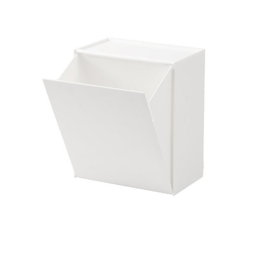 Wall-Mounted Storage Box Minimalist Storage Box with Flip-down Door