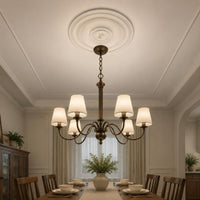 Round Ceiling Medallion European Design Decorative Light Base Waterproof