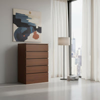 Multi-Drawer Storage Chest Large Capacity Bedroom Dresser Floor-Standing Modern Dresser for Living Room