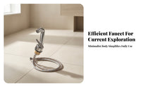 Single-Lever Faucet with Braided Hose