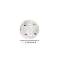 Acrylic Rotating Display Stand, 360° Rotating Turntable, Transparent Organizer for Jewelry, Cakes, Office