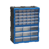 Sorting Translucent Fronts 39-Drawer Cabinet 39 Drawer Organizer