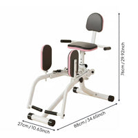 Hip Abduction Adduction Machine Stable Triangular Structure for Gym, Women
