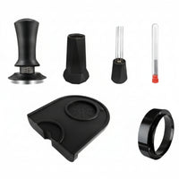 4 Pieces 51mm Espresso Tamper Bundle Stainless Steel Portafilter Accessory Kit