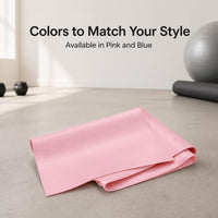 Resistance Bands for Yoga, Pilates, Strength Training, Stretching, and Physical Therapy - Elastic Exercise Bands for Men and Women