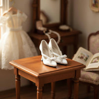 BJD High Heels Easy to Wear Bow Heel Shoes Photography and Display