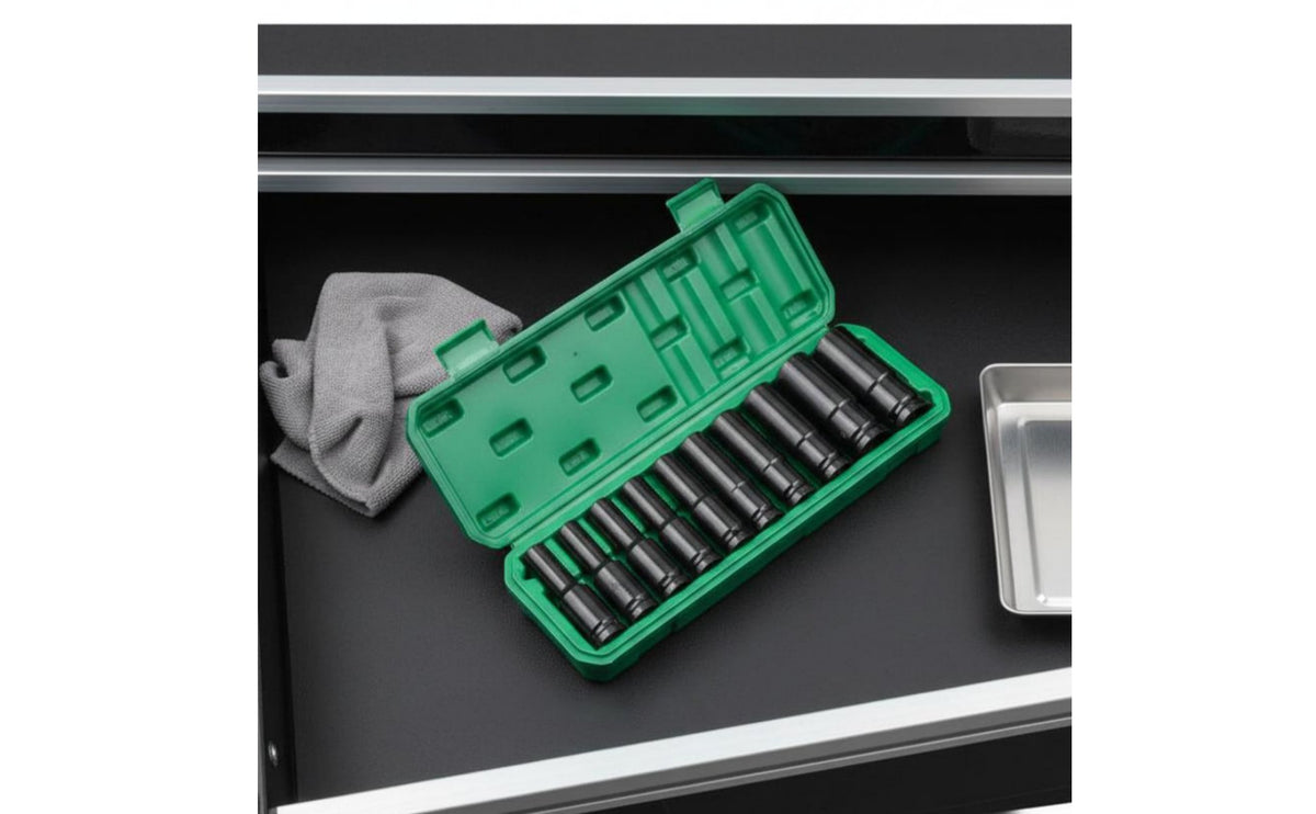Electric Wrench Socket Set High Twisting Power Shock-Resistant Socket Wrench Set Power Tool Accessory Sturdy Duty Wear-Resistant