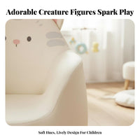 Button-Tufted Accent Chair Vintage design Armchair sturdy Wood Legs for Nail Salon
