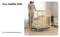 Multimulti-Tier Feline Condo Spacious Design Multimulti-Tier Feline Playpen Multiple Entry Doors Quick Setup for Indoors