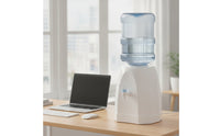 Manual Water Dispenser Compact Bottled Water Dispenser Food-Grade Bpacostless for Students, Kitchen, Office