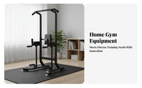 Multi-Functional Pull up Bar Station Multifunction Pull-up Station Non-Slip Grips Power Frame Stable Base for Calisthenics Athletes, Fitness Enthusiasts, Adults, Indoor, Strength Training, Garage