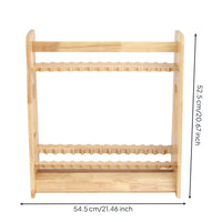 Fishing Rod Rack Long-Lasting Rod Holder with Base Shelf Easy Assembly