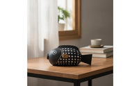 Fishes Sculpture Modern Fishes Figurine Minimalist Tabletop Ornament for Simplifiers, Shelf, Console Table, Entryway