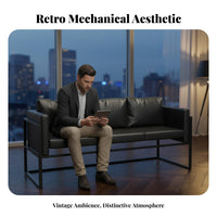 Upholstered Booth and Table Set utilitarian design Commercial Furniture Retro Design Restaurant Seating for two-person seating, Families, Lounge, eatery, Kitchen