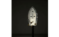African Shaker Metal Shaker with Bells Traditional Rattle for Live Music, Cultural Performances, Rehearsals