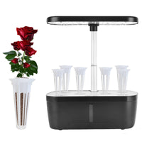 50 Pieces Soilless Gardening Cultivation Basket Kit Reusable Soilless Cultivation Basket Optimal Aeration Gardening Net Cup for Kitchen