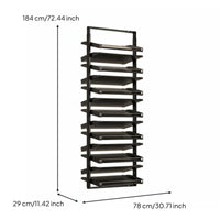 Rotating Shoe Rack Space Saving Closet Shoe Storage Rack Large Capacity Multi-Tier Storage Shelf for Adults, Renters, Dressing Room, Bedroom, Entryway
