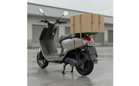 Adjustable Electric Bike Rear Rack Sturdy Electric Bicycle Backrest Bracket Long-Lasting Vehicle Accessory Heavy Duty for Cargo Carrying