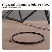 Non-Stick Coating Coated Brake Wire Wear-Resistant Cycle Inner Brake Wire Stainless Steel Inner Wire Set High Tensile Strength